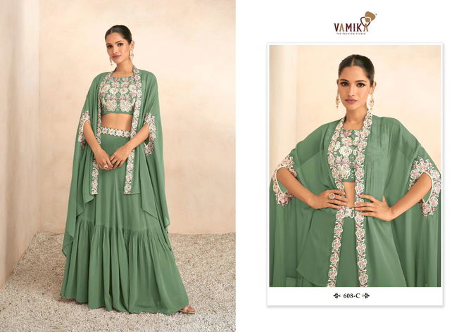 Celebrity Vol 3 By Vamika Designer Party Wear Lehenga Choli Wholesale Shop In Surat
